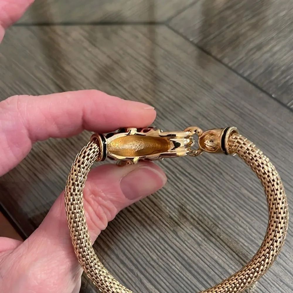 Avon Elephant Fancy Animal Stretch Bracelet 6 7/8 - Picture 11 of 14